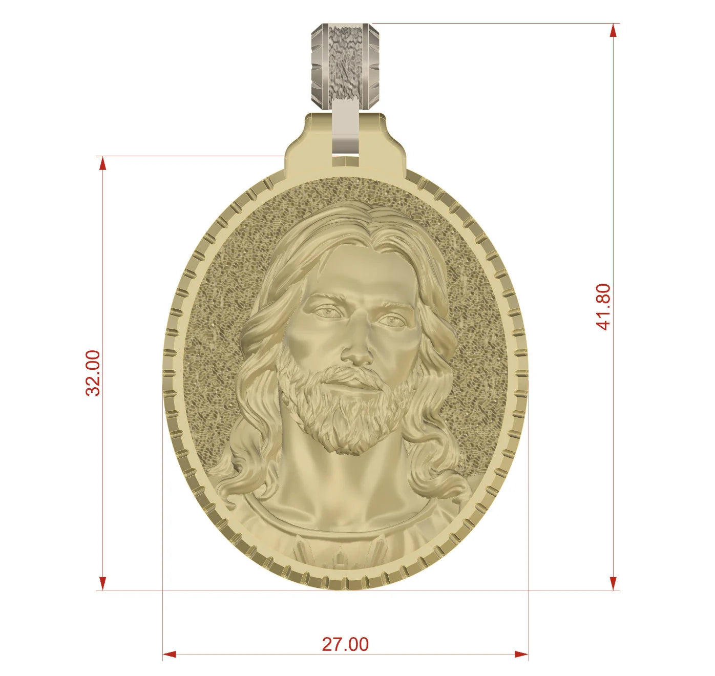 DIVINE FACE PENDANT